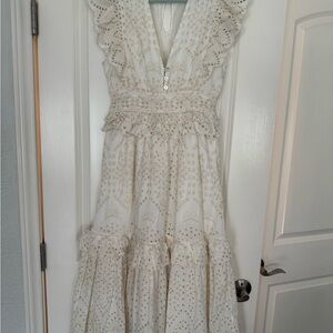 Cleobella Cream Eyelet Sundress - Sz S